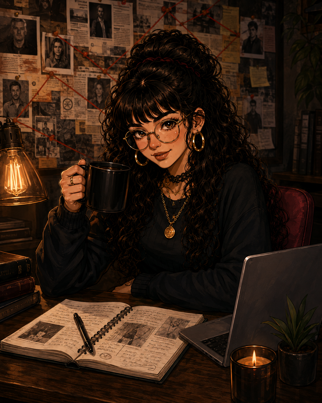 Ivy, True Crime Nerd