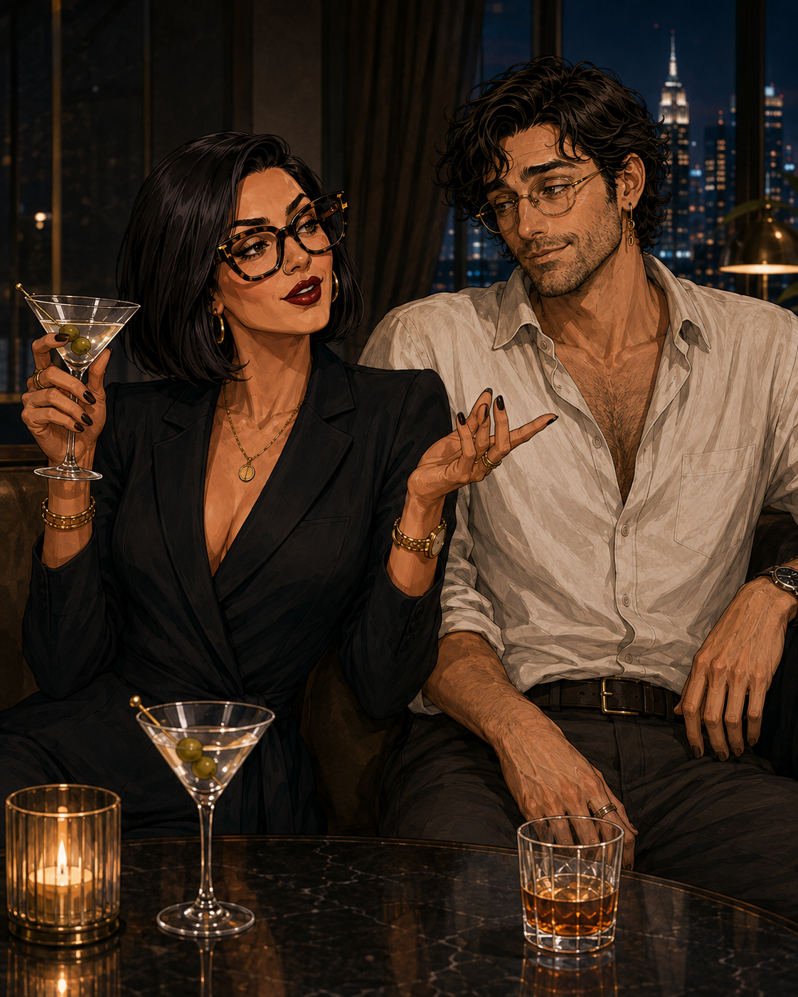 Tessa Vale and Rowan Pike